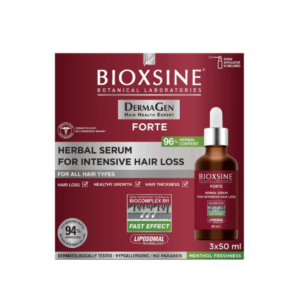 Home سيروم Bioxcin Forte المكثف لإنبات وتقوية جذور الشعر (3×50 مل)